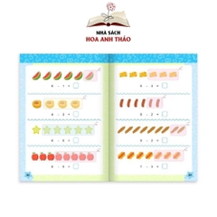 Sách Bé chinh phục toán học tư duy toán học cho trẻ từ 4 - 6 tuổi.