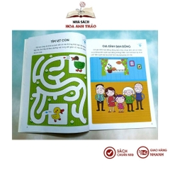 Sách Phát Triển IQ, Rèn Luyện Tư Duy Não Bộ (2 - 4 tuổi)