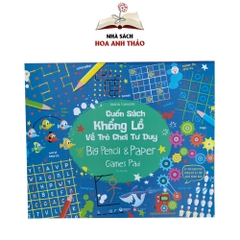 Sách - Cuốn sách khổng lồ về trò chơi tư duy nhiều chủ đề (Bộ 4 quyển) Pingbooks