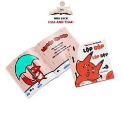 Sách Ehon Nhật Bản Điều kỳ diệu của âm thanh chơi cùng Cáo Ken