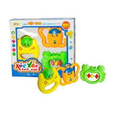 Đồ chơi Hộp 3 chiếc xúc xắc Antona lục lạc