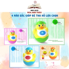 Đồ chơi lật đật hình vịt Antona có âm thanh và đèn thông minh