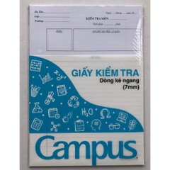 Giấy Kiểm Tra Cấp 2 Campus