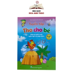 Sách - Tuyển tập Đồng dao - Thơ - Truyện cho bé từ 0-6 tuổi phát triển ngôn ngữ và nhận thức