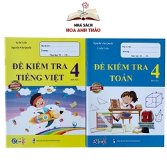 Sách - Bài tập tuần và đề kiểm tra Toán và Tiếng Việt lớp 4 học kỳ 1