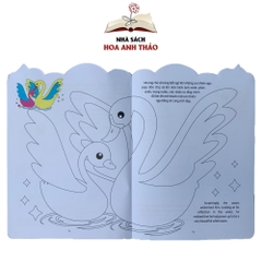 Sách - Bé tô màu và đọc truyện song ngữ Việt Anh