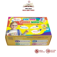 Bộ thẻ thông minh Flashcard Việt Hà 16 chủ đề song ngữ Việt Anh cho bé phương pháp Glenn Doman