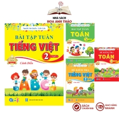Sách - Bài tập tuần và Đề kiểm tra toán và tiếng việt lớp 2 học kỳ 1 Cánh diều