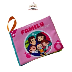 Sách vải cho bé sơ sinh 0 đến 12 tháng Lalala baby