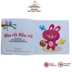 Sách - Ehon âm thanh cho bé song ngữ Việt Anh