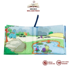 Sách vải Lalala baby đa tương tác Hành trình của Dino