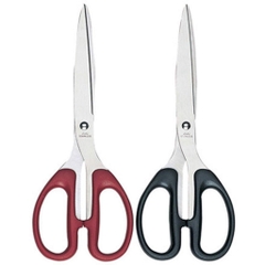 Kéo 180mm, Deli Đen/Đỏ
