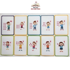 Bộ Thẻ Chữ Cái Chữ Ghép - Bé Học Toán Việt Hà