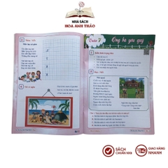 Sách - Combo Bài Tập Tuần và Đề Kiểm Tra Toán và Tiếng Việt 2 - Chân trời sáng tạo - Học Kì 1