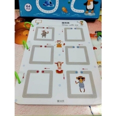 Tập tô vẽ thông minh xóa được