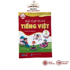 Sách - Combo Bài Tập Tuần và Đề Kiểm Tra Toán và Tiếng Việt 2 - Chân trời sáng tạo - Học Kì 1