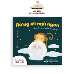 Sách Ehon Nhật Bản Buồn ngủ ơi là buồn ngủ cho trẻ từ 04 tuổi