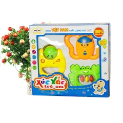 Đồ chơi Hộp 3 chiếc xúc xắc Antona lục lạc