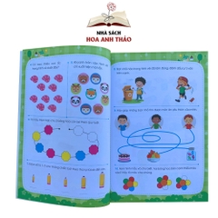 Sách - Sân chơi trí tuệ Rèn luyện não trái não phải cho bé từ 3-6 tuổi
