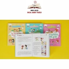 Sách Kỹ năng quản lý bản thân cho bé từ 5 đến 12 tuổi nhiều chủ đề (Bộ 8 quyển)