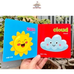 Sách Bìa cứng thư viện hình ảnh đầu tiên cho bé Baby' First Picture Book (8 Cuốn)