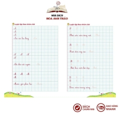 Sách Luyện viết chữ cỡ nhỏ 1 ô ly theo chương trình sách giáo khoa mới