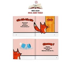 Sách Ehon Nhật Bản Điều kỳ diệu của âm thanh chơi cùng Cáo Ken