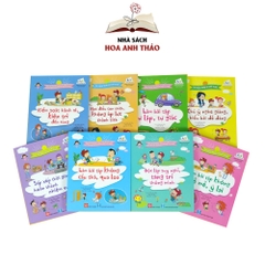 Sách Kỹ năng quản lý bản thân cho bé từ 5 đến 12 tuổi nhiều chủ đề (Bộ 8 quyển)