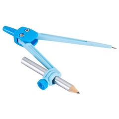 Compa học sinh Deli, Hồng/Xanh - 1 hộp - E8621