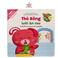Sách - Bộ Ehon Kĩ Năng Sống Thỏ Bông Song Ngữ Việt Anh Có File Quét Mã QR