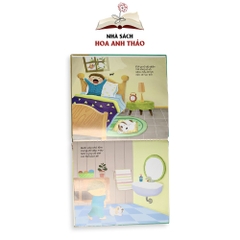 Sách tương tác - Lật mở cùng con: Làm việc nhà dễ thôi mà và Tự lập không hấp tấp (Kỹ năng đầu đời cho bé)