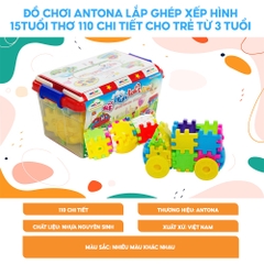 Đồ chơi  Antona lắp ghép xếp hình tuổi thơ 45 chi tiết