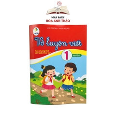 Sách - Vở luyện viết lớp 1 theo chương trình sách giáo khoa mới Cánh diều