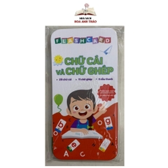Bộ Thẻ Chữ Cái Chữ Ghép - Bé Học Toán Việt Hà