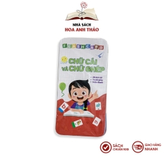 Bộ thẻ Flashcard Chữ cái và chữ ghép ID Books cho bé học Tiếng Việt