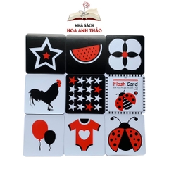 Thẻ Flash card Việt Hà kích thích thị giác cho bé từ 0-1 tuổi theo phương pháp giáo dục sớm