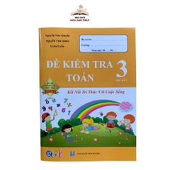Sách - Combo Bài Tập Tuần và Đề Kiểm Tra Toán - Tiếng Việt Lớp 3 - Tập 1 - Kết Nối