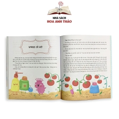 Sách - Sợ gì virus và vi khuẩn dành cho trẻ em từ 6 tuổi trở lên