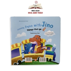 Sách - Học tiếng anh cùng Jino song ngữ Việt Anh dành cho trẻ từ 3 đến 8 tuổi