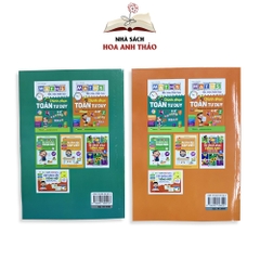 Sách Combo Sắc màu toán học chinh phục toán tư duy bộ 2 quyển