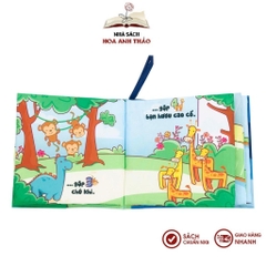 Sách vải Lalala baby đa tương tác Hành trình của Dino