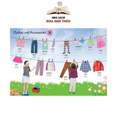 Sách Tiếng Anh cho bé Bé chinh phục tiếng anh theo chủ đề phiên bản có âm thanh