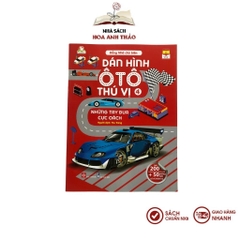 Sách - Dán hình ô tô thú vị