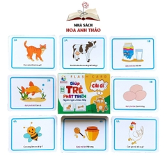 Bộ thẻ Flashcard 300 câu hỏi và trả lời Việt Hà giúp trẻ phát triển ngôn ngữ và giao tiếp
