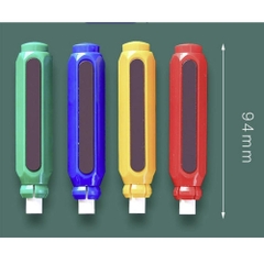 Vỉ nam châm màu dính bảng dạy học Deli 7824