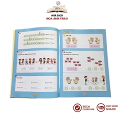 Sách Rèn kỹ năng tính nhanh, tính nhẩm 1 Bí quyết học giỏi toán cho trẻ 5 đến 7 tuổi