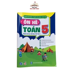 Sách - Combo Ôn Hè Toán và Tiếng Việt 5 - Dành cho học sinh lớp 5 lên lớp 6