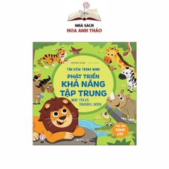 Tìm kiếm thông minh phát triển khả năng tập trung tư duy liên tưởng cho bé bộ