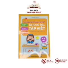 Sách Bé khởi đầu tập viết cho bé 46 tuổi
