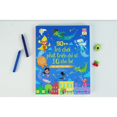 Sách - 90++ trò chơi phát triển chỉ số IQ cho bé